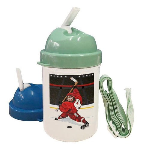 Tienda Cubik Giant Water Bottle Playing Ice Hockey M1 0