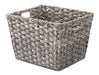 Whitmor Gris Dividido Rattique Tote Lavado 0