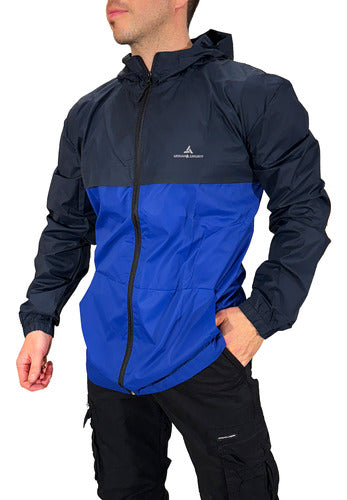 Urban Luxury Campera Deportiva Rompeviento Hombre Nylon Rv1 0