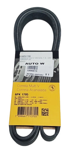 ContiTech V-Belt VW Gol 1.4 6PK1795 0