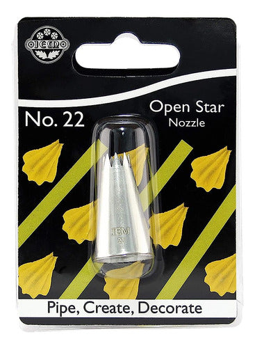 Jem Enterprises Open Star Pipe Nozzle No. 22 0