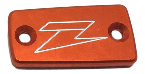 ZETA RACING Liquid Brake Reservoir Cap - Orange 1