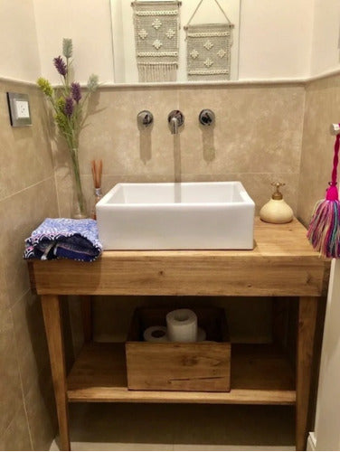 Alimat Wooden Vanity - Bathroom Furniture for Sink 0