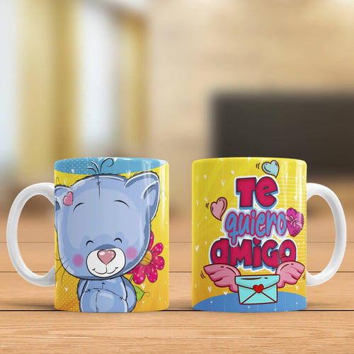 Diseños para Sublimar: Plantillas Diseños Tazas Dia Del Amigo Amor Amistad Amigas 7