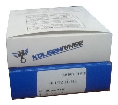 Kolben Aros Deutz Fl913 (1 Boca) 102mm (3k-2.5-2.5-5) Recambio 0