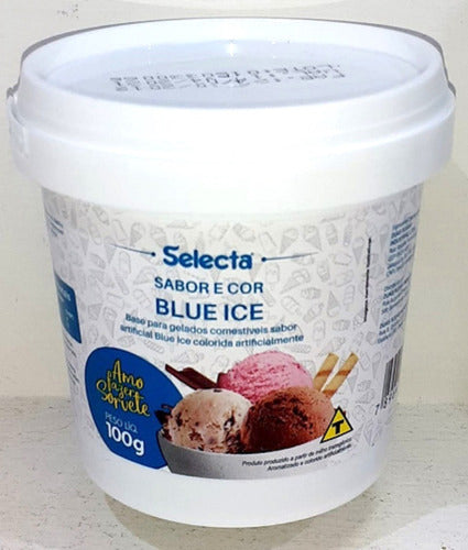 Selecta Sabor Y Color Para Helado De Crema Del Cielo 100 Gr 0