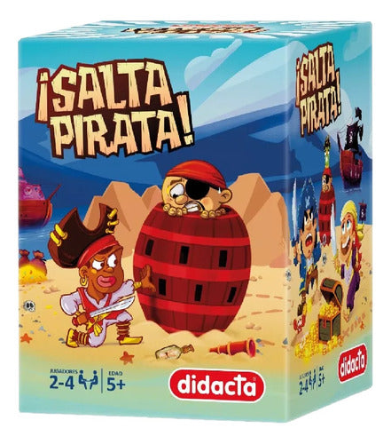 Juego De Mesa Didacta Salta Pirata Entretenimiento Grupal 0