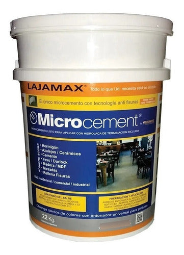 Lajamax Microcement Kit + Hydrolac Floors 22 Kg 0