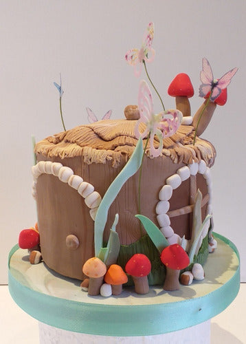 Pasteleria Prut Tortas Decoradas Bosque Encantado, Hadas, Bosque Magico 5