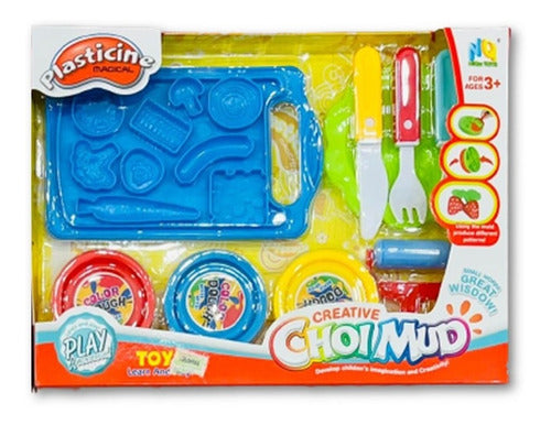 Choi Mud Set Comida Masa Plastilina Cocina 1