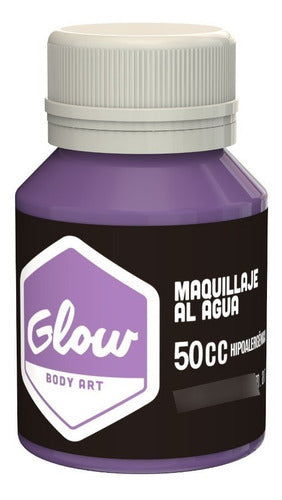 Liquid Artistic Glow Body Art Body Paint Basic Matte Colors - 50ml 9