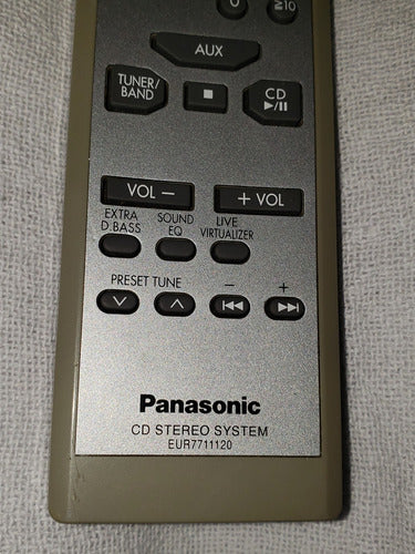 Controle Remoto Panasonic Eur7711120 1