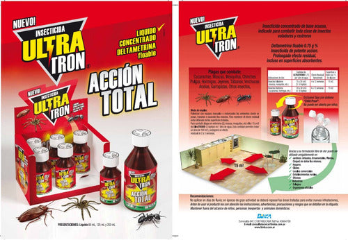 Ultra Tron Insecticide Concentrate (Deltamethrin) 125ml 1