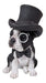 Hi-Line Gift Ltd. Boston Terrier Con Gafas Y Pajarita 2