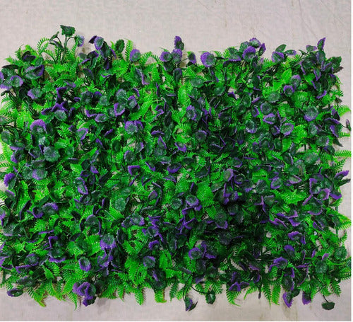 Pasto Panel Jardín Excelente Calidad Helecho Hoja Violeta 1