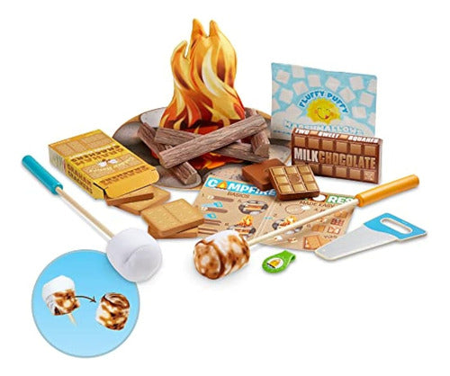 Melissa & Doug Vamos A Explorar El Juego Campfire S'mores 0