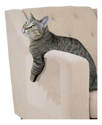 Kitty City Sofa Protectors for Cats with Scratcher 3 Pieces 0