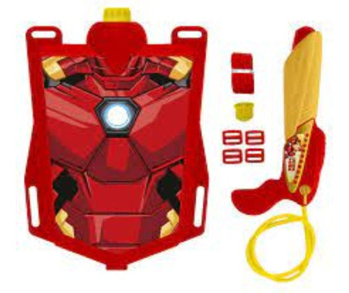 Mochila De Agua Juguete Para Niños Iron Man Marvel 0