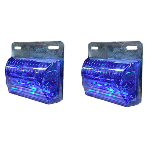 Poli Juego De Faros Led Laterales Camion 24v Azul 26265 0