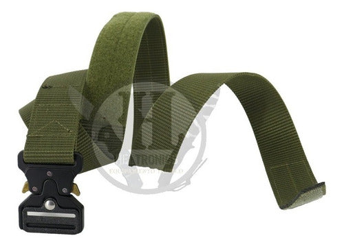 RBN Tactical Cobra Green Tactical Belt with Quick Release Metal Buckle 1