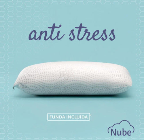 Nube Anti Stress Pillow Velvet 90x50 Jacquard Yarn 1