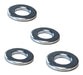 IXNOVA Zinc-Plated Beveled Washers 9/16 X 50 Units 2