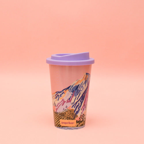 Reusable Design Thermal Plastic Coffee Cup 380cc 16