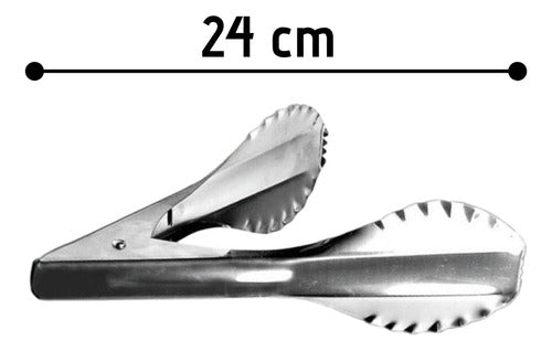 Kit 3 Pegador De Pão Em Aço Inox 24 Cm Ref Pg01 1