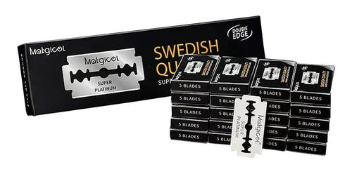 Matgicol Double Edge Razor Blades Refill X100 Units 0