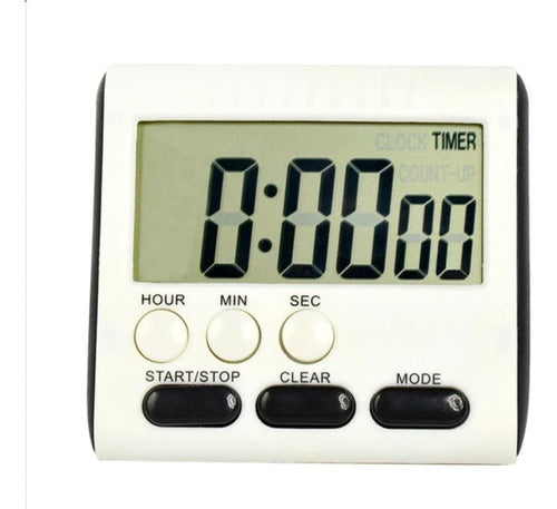 Reloj Timer Magnetic LCD Digital Kitchen Timer 0