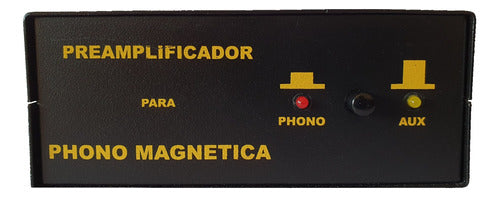 Preamplificador Phono Fono Tocadiscos Riaa Caps Magnetic Aux 0