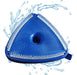 Vulcano Triangular Bottom Cleaner - Pool Brush 1