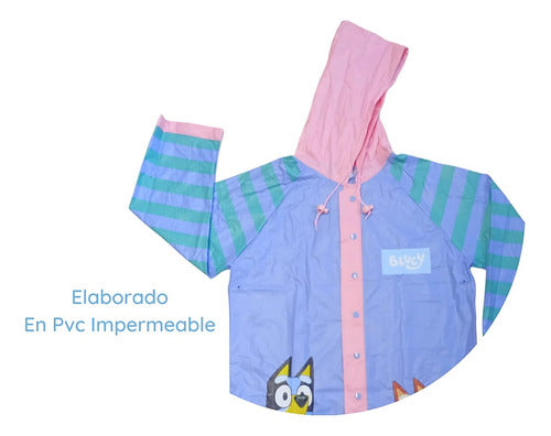 Wabro Piloto Para Lluvia Infantil Bluey - 20137 1