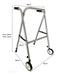 B. Romano Adjustable Portable Toilet Kit + Orthopedic Walker 2