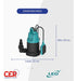 Leo Submersible Drain Pump XKS400PL Clean Water 0.5HP 220V 4