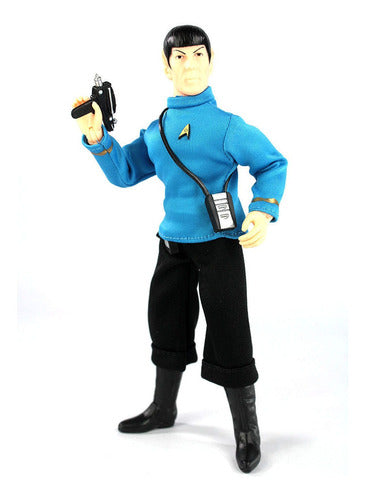 Figura mego articulada star trek-mr. spock 55yr anniversary. 1