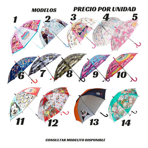 Frozen Kids Rain Combo Pilot + Umbrella Ct Mundo Moda 2