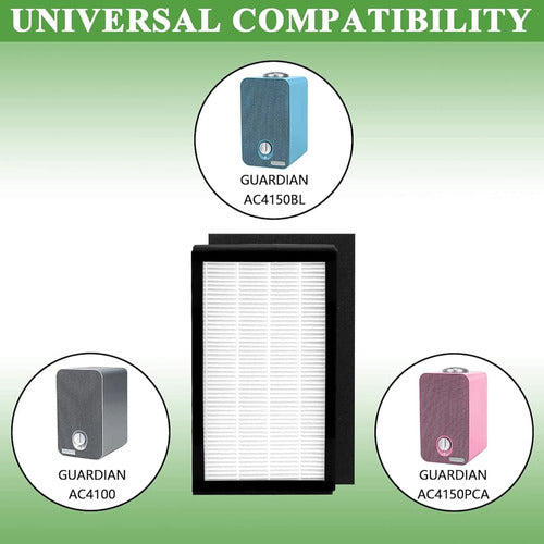 Filtro De Aire De Repuesto Hepa De 5 Estrellas Compatible Co 1