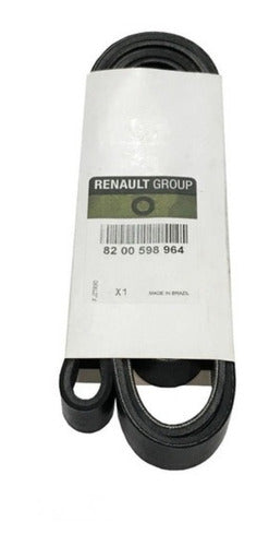 Gates Poly V Belt for Renault Logan Sandero 1.6 16v K4m Original 0