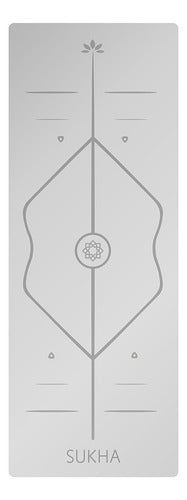 Sukha Yoga Mat Superior Alignment PU 5mm 6