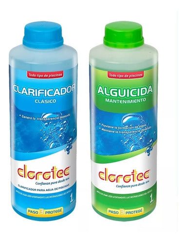 Clorotec Classic Clarifier + Maintenance Algaecide 1L 0