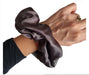 Premium Comfortable Satin Gray Scrunchie Hair Tie 0