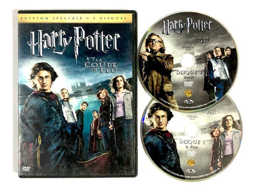 Harry Potter Y El Cáliz De Fuego - Dvd Edición Especial Ing 0