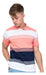Men's Premium Imported Striped Cotton Polo Shirt in Special Sizes 38
