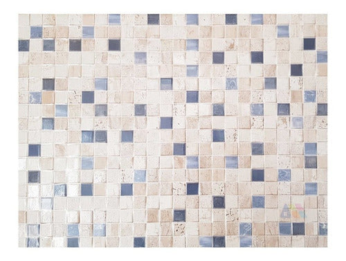 Cañuelas Ceramica Pared, Ibiza Azul 32x47 Simil Venecita 3