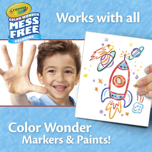 Crayola Color Wonder Mess Free Coloring - Blank Coloring Pages, 50 Count, Printable Page Refill Set 3