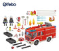 Playmobil City Action Camion De Bomberos Para Niños Febo 1