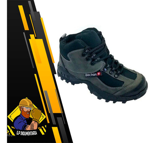 Bochin Safety Shoe Trekking Boot Size 48 0