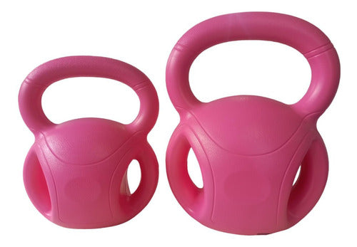 Set Russian Kettlebell With Side Handle 4kg+8kg+12kg PVC 770 Store 17