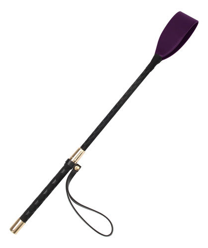 Coolrunner Purple Horse Riding Crop - 45cm Durable PU Leather 0